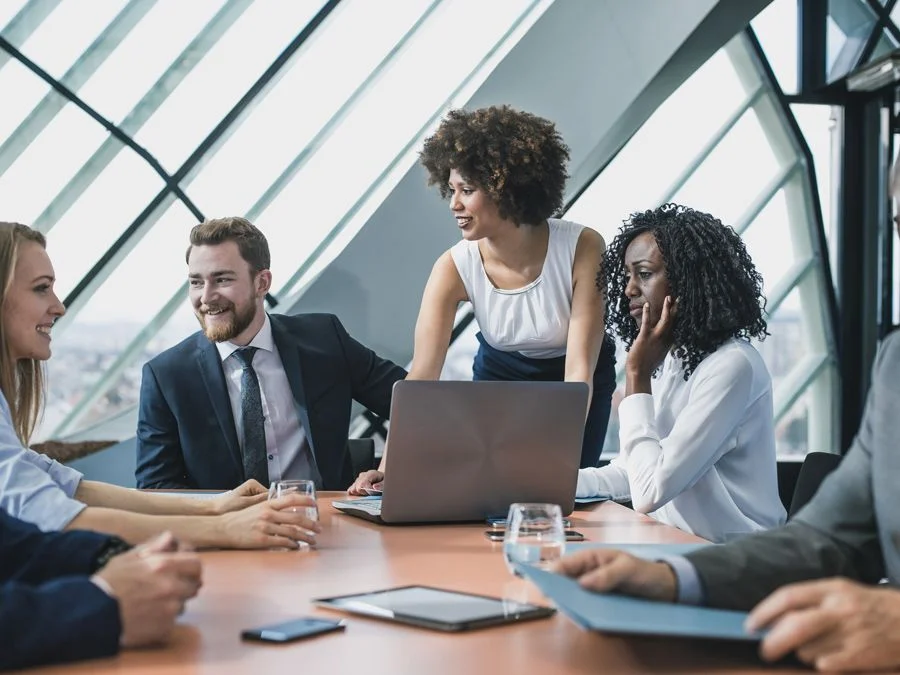 An office getting psychometric assessment